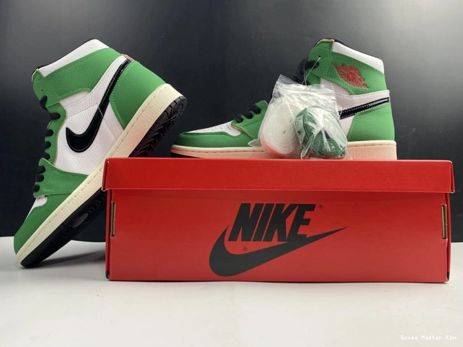 1 Green High Jordan Lucky DB4612-300 Retro Air 0811